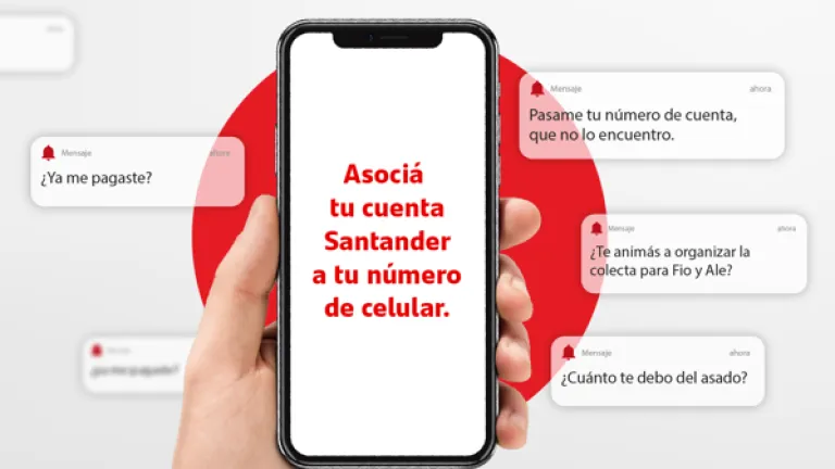 celular que dice "asocia tu cuenta a tu número de celular"