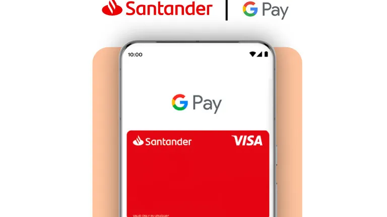 santander google pay