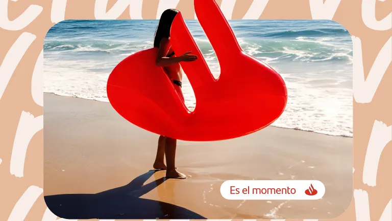 Llama Santander gigante