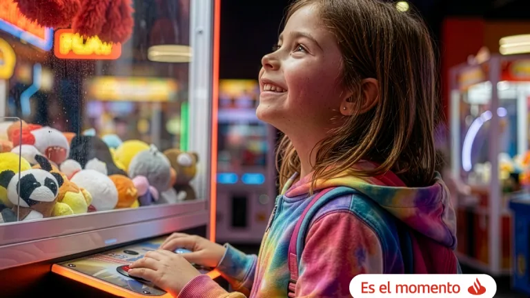 niña jugando