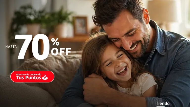 padre e hija chica abrazandose